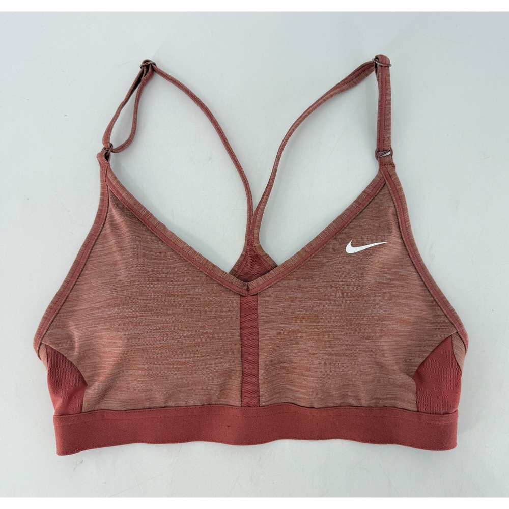 Nike Sports Bra Light Support Activewear Workout Gym Rose Small